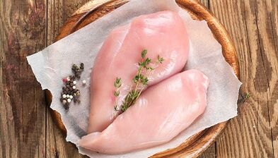 Vištienos diena pagal 6 žiedlapių dietą